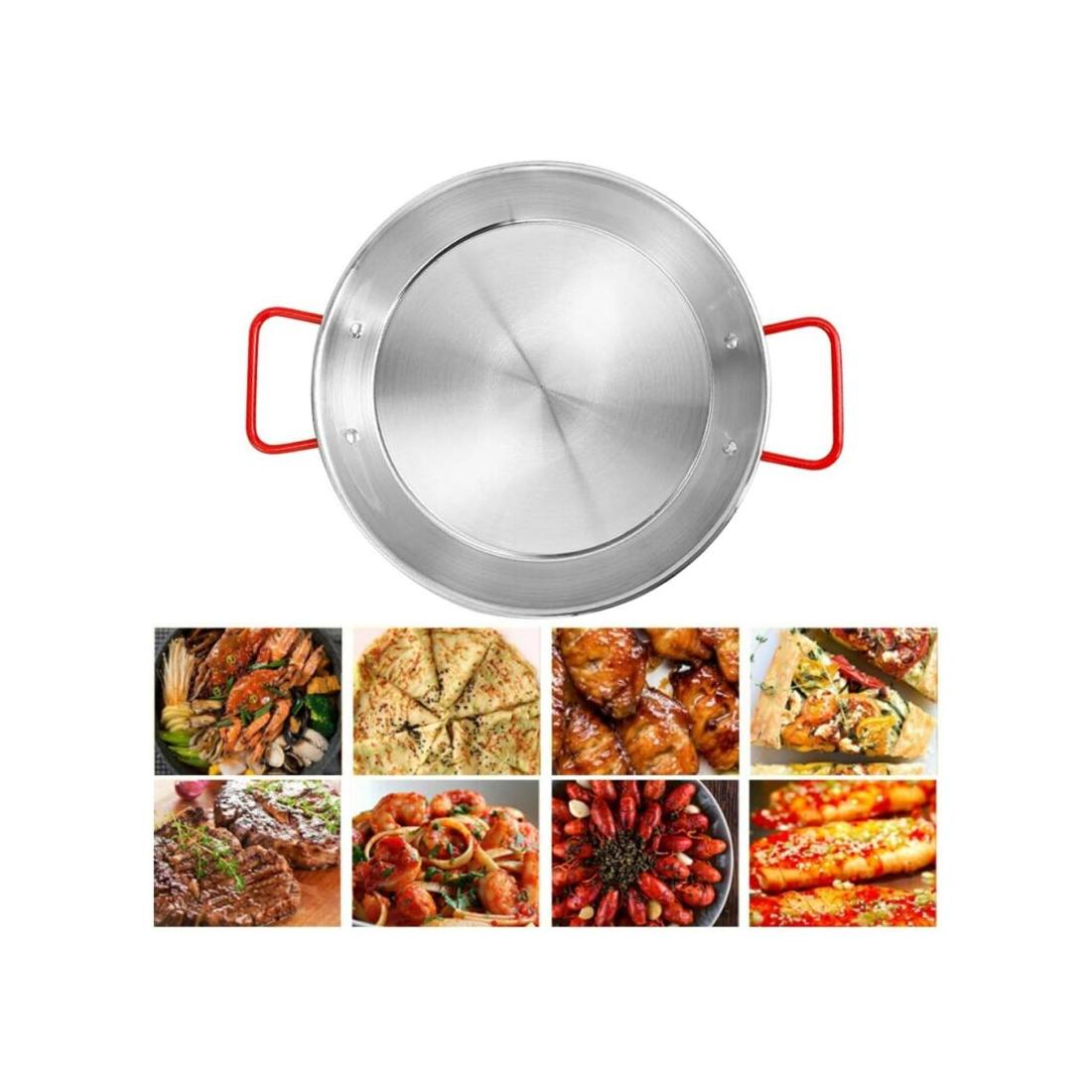 Garcima Paella polírozott sütőtál 34 cm
