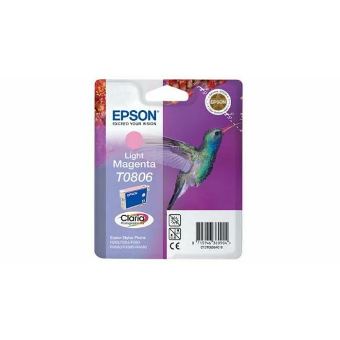 Epson T0806 világos magenta eredeti tintapatron
