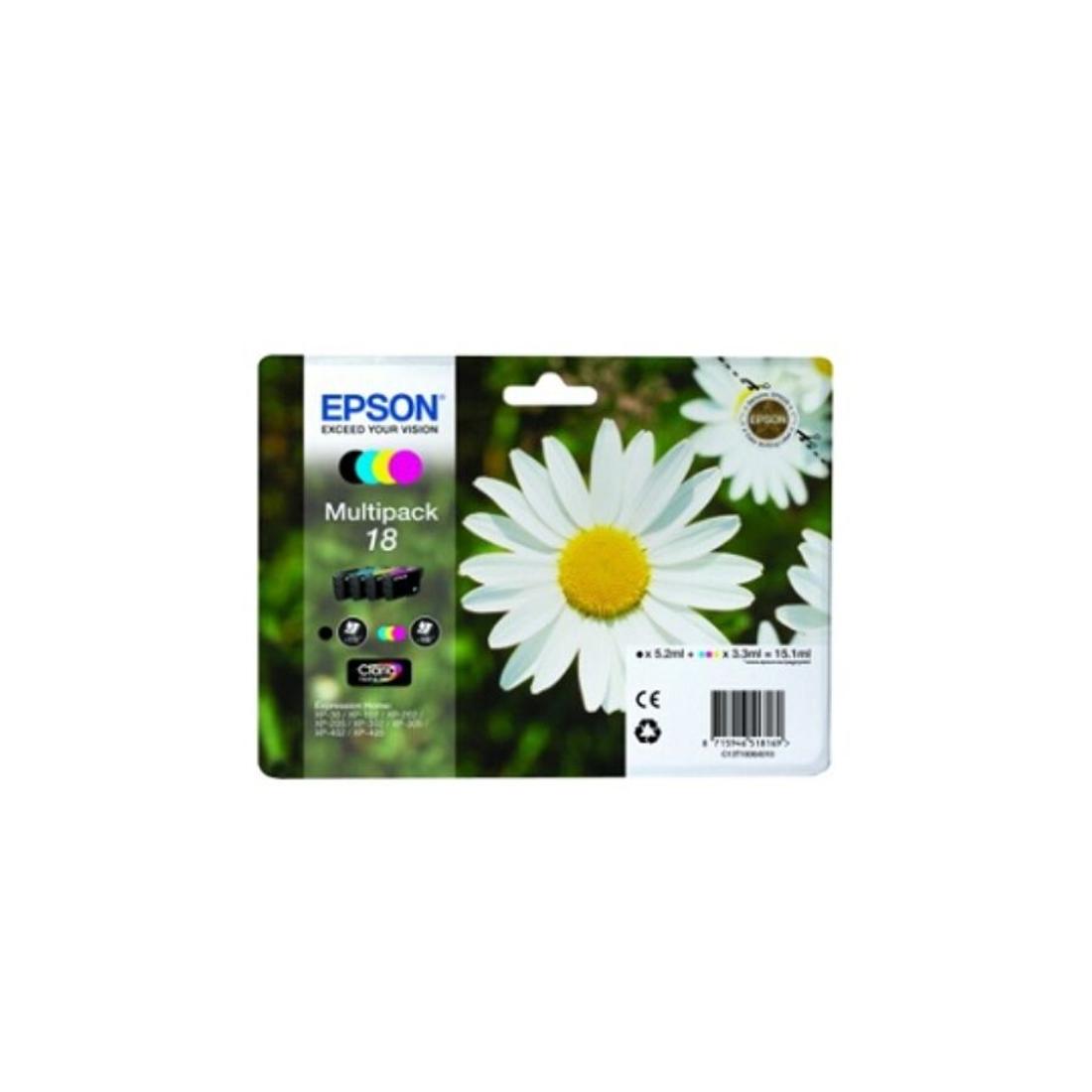 Epson T1806 eredeti tintapatron multipack