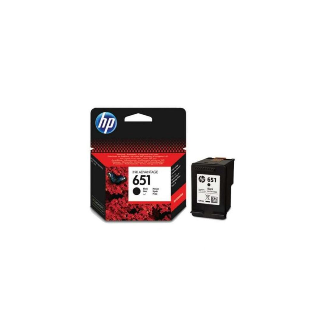 HP C2P10AE No.651 fekete eredeti tintapatron