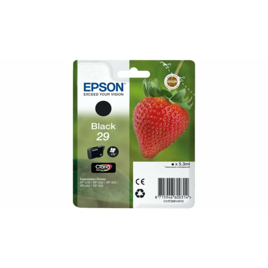 Epson T2981 fekete eredeti tintapatron