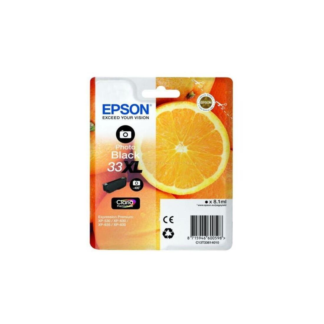 Epson T3361 fekete fotó eredeti tintapatron