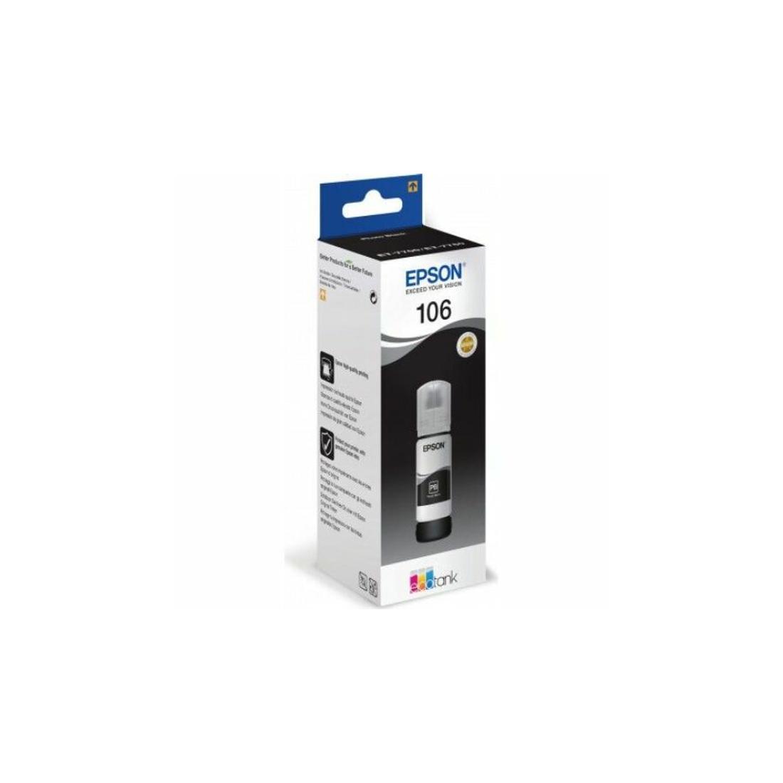 Epson T00R1 fotófekete eredeti tinta