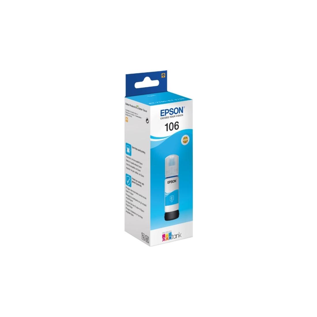 Epson T00R2 kék eredeti tinta