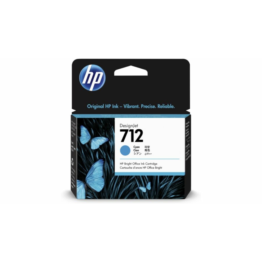 HP 3ED67A No.712 kék eredeti tintapatron