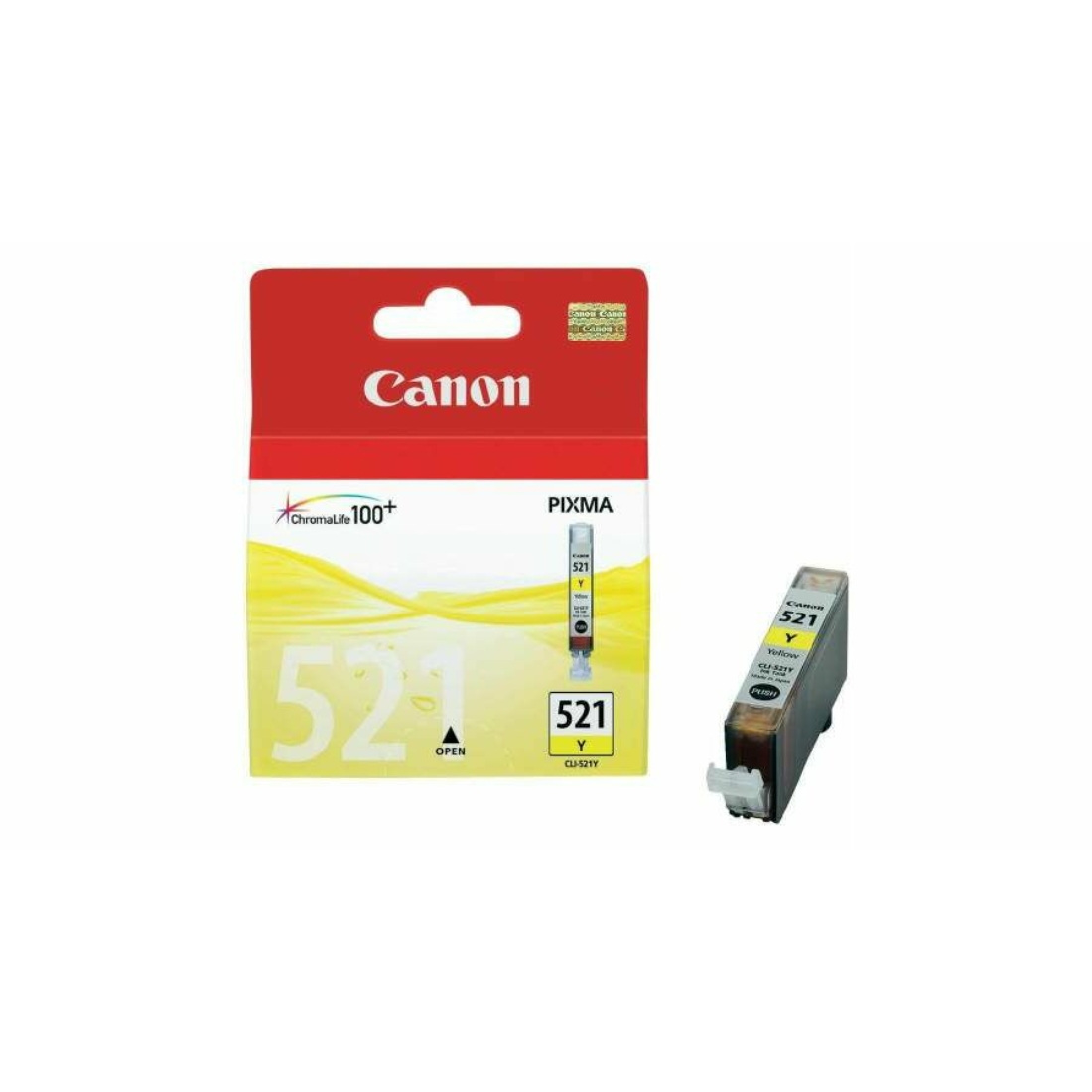 Canon CLI-521 sárga eredeti tintapatron