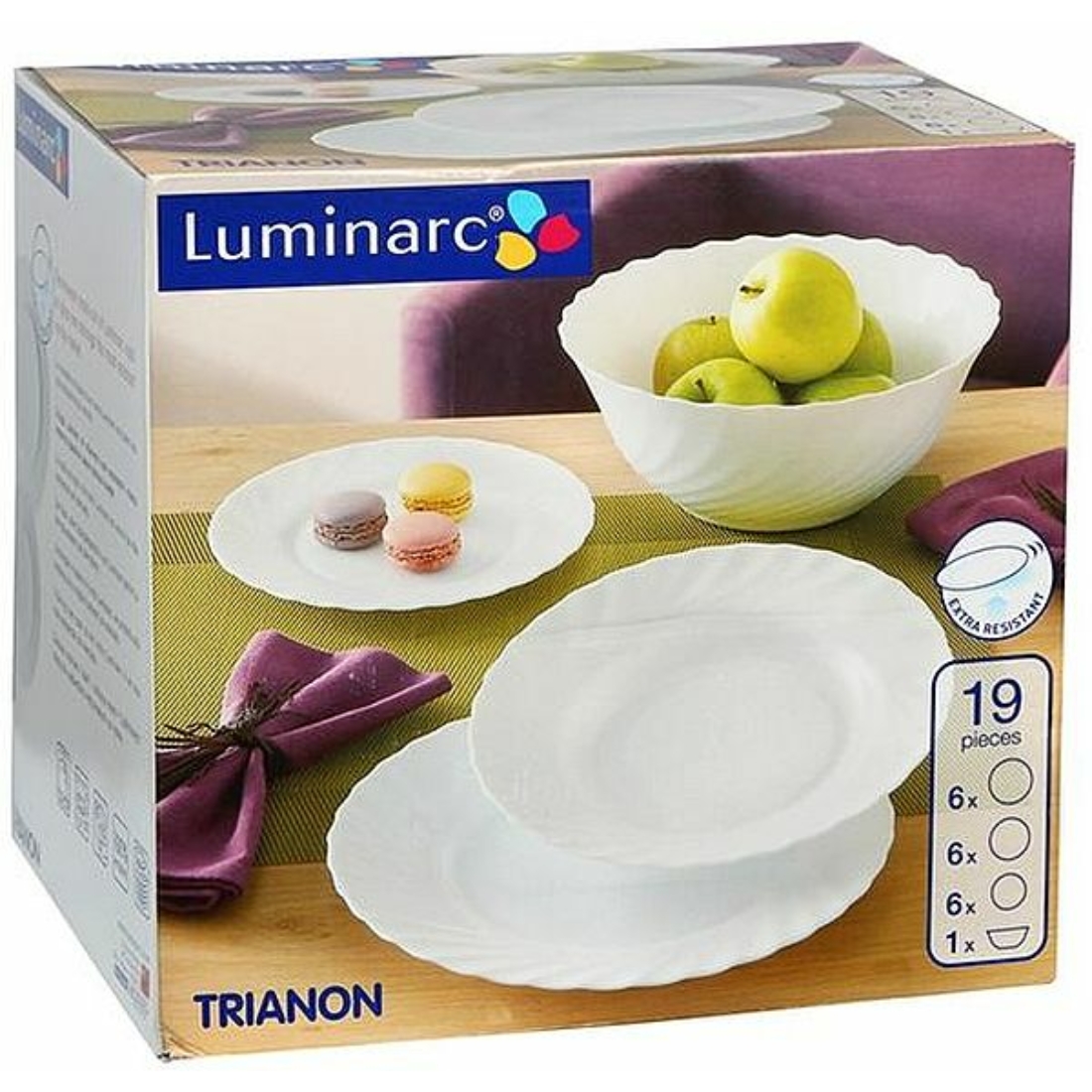 Luminarc Trianon 19 részes étkészlet