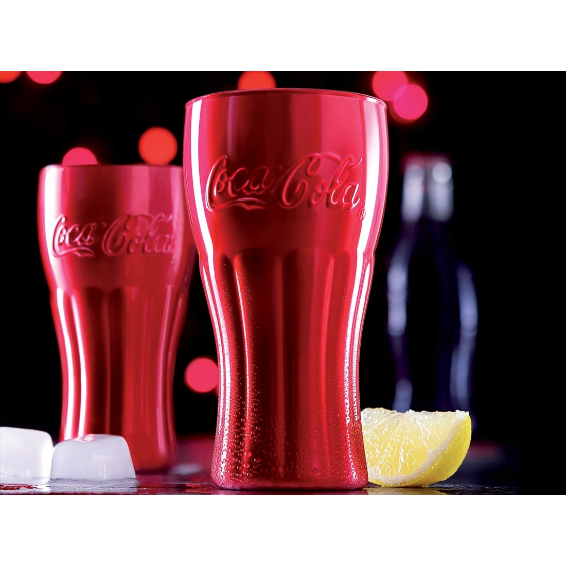 Üdítős pohár Coca-Cola Piros