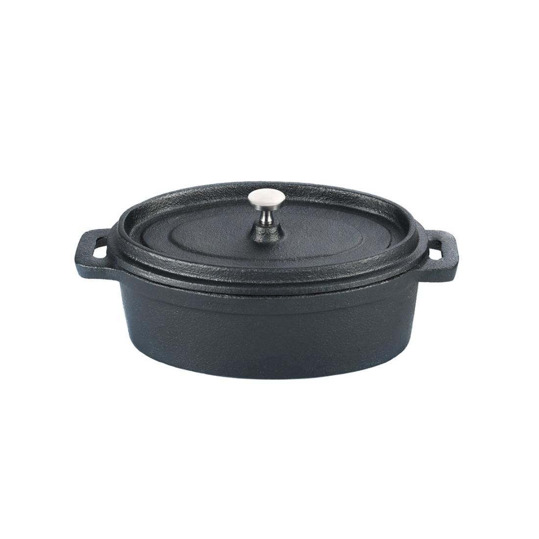 Öntöttvas lábas mini 17 cm