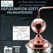 Deflegmátor szett réz 17 cm Deflegmátor szett réz 17 cm