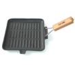 Kép 1/2 - Öntöttvas grill serpenyő 24 cm