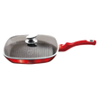 Berlinger Haus grill serpenyő fedővel, Burgundy Metallic Line Berlinger Haus grill serpenyő fedővel, Burgundy Metallic Line