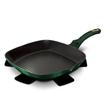 Berlinger Haus Emerald Collection grill serpenyő titán bevonattal, 28 cm, smaragdzöld metál Berlinger Haus Emerald Collection grill serpenyő titán bevonattal, 28 cm, smaragdzöld metál