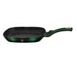Berlinger Haus Emerald Collection grill serpenyő titán bevonattal, 28 cm, smaragdzöld metál Berlinger Haus Emerald Collection grill serpenyő titán bevonattal, 28 cm, smaragdzöld metál