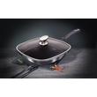 Berlinger Haus Carbon Pro Collection grill serpenyő márvány bevonattal, metál külső bevonattal, fedővel, 28 cm Berlinger Haus Carbon Pro Collection grill serpenyő márvány bevonattal, metál külső bevonattal, fedővel, 28 cm