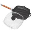 Biol Serpenyő grill öntöttvas 26 x 26 cm levehető nyéllel és üveg fedővel Biol Serpenyő grill öntöttvas 26 x 26 cm levehető nyéllel és üveg fedővel