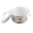 Zománc lábas fedővel 24 cm 6L Zománc lábas fedővel 24 cm 6L